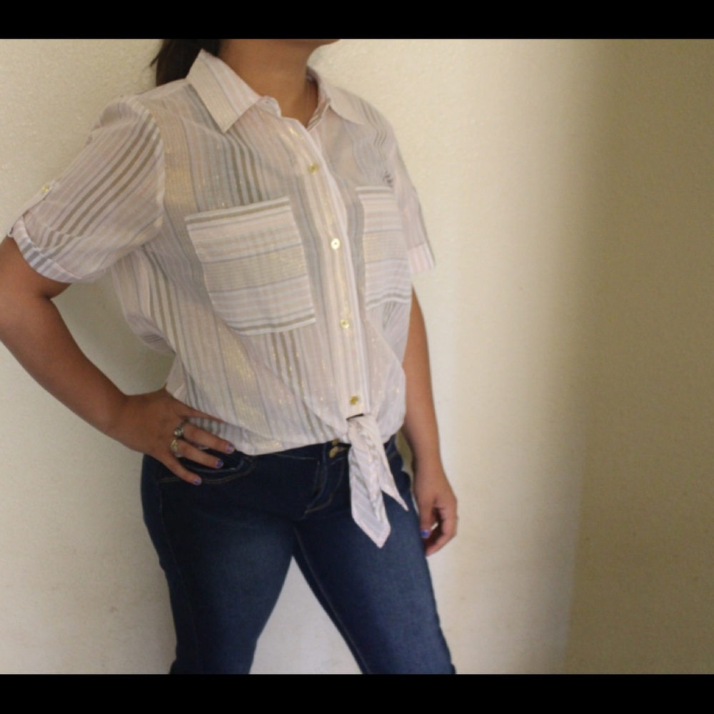 Dusty coral top NWT🌸🌸